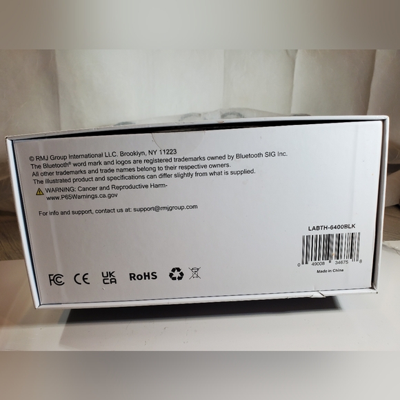 NEW Airstream X Wireless Bluetooth High Definition Headphones Black - Picture 5 of 9